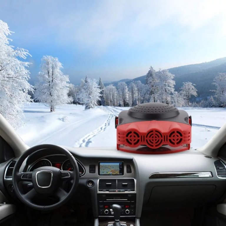 Нагревател за кола 2в1, Функция отопление/охлаждане, 12V, 200W