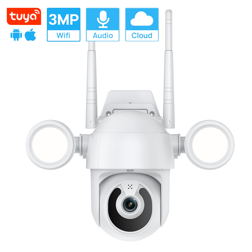 3MP Smart Wi-fi камера с два лед прожектора