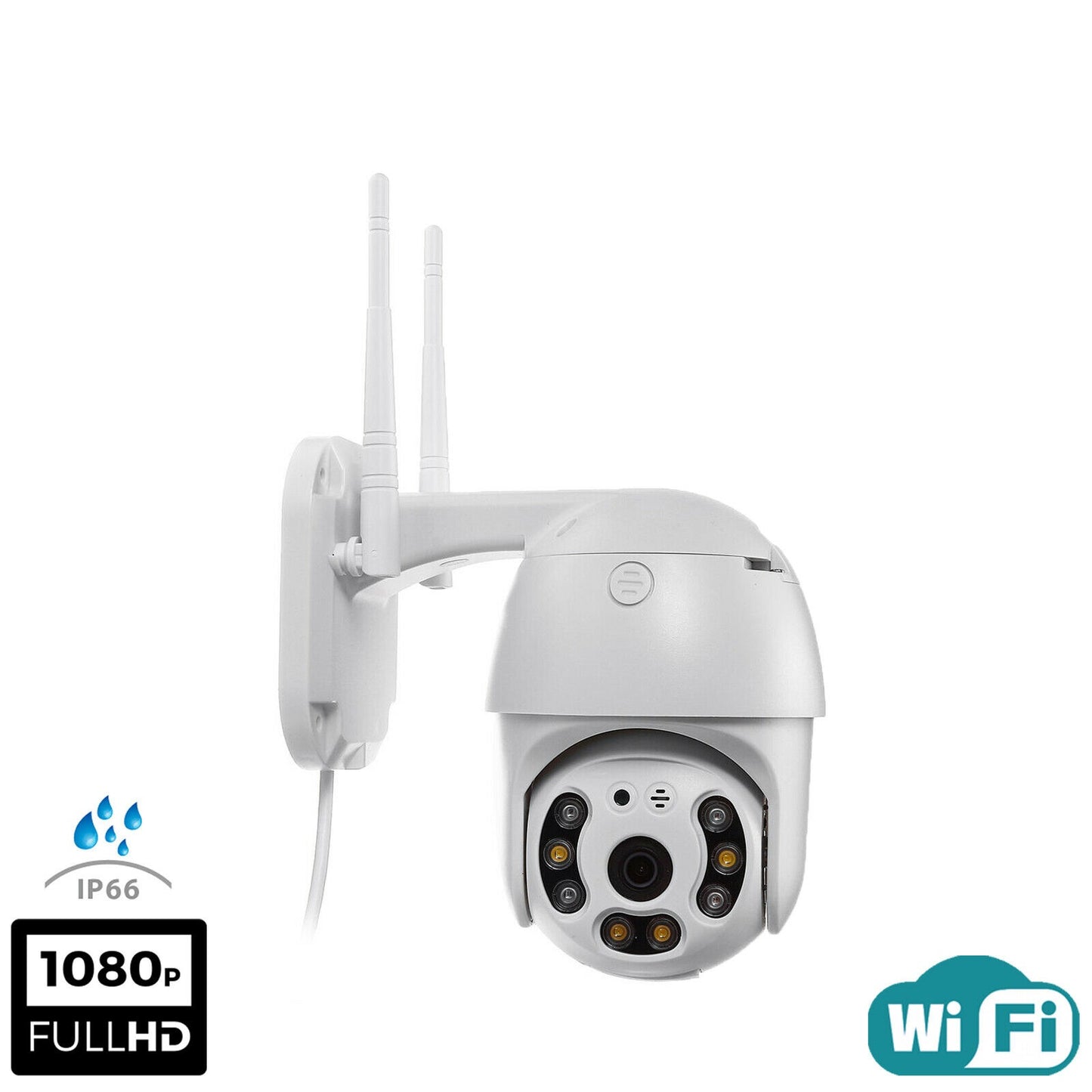 WiFi Smart камера с 8 диода