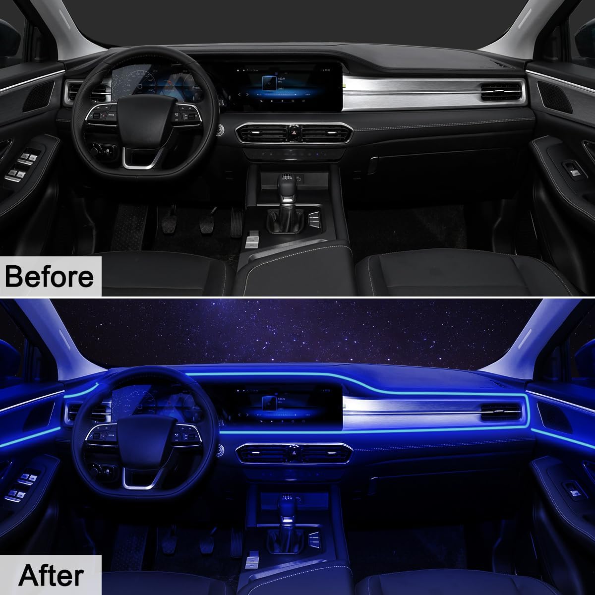 Интериорно LED осветление за автомобил