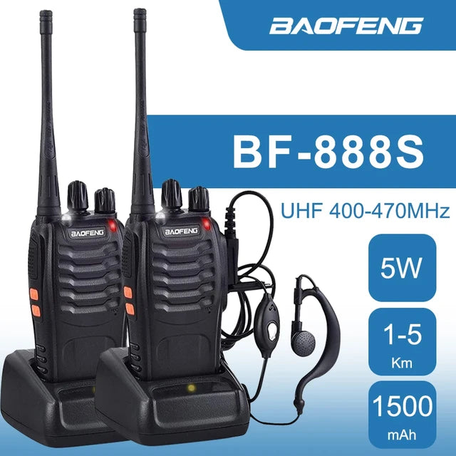 Комплект 2 броя радиостанции Baofeng