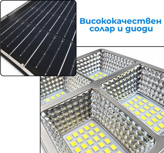 Улична соларна лампа Cobra MAX 1800W