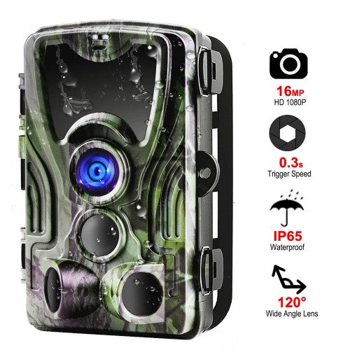Фотокапан HC-801 – 16MP, реакция 0,3 сек, IP65 и ъгъл 120°