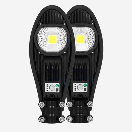 Комплект 2 броя LED соларна лампа 90W