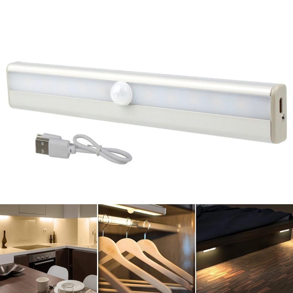 LED лампа със сензор за движение